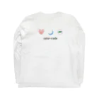 color-code official storeのサンカク　まこ ロングスリーブTシャツの裏面