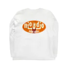 niodio(ニオディオ)の緑男 ロングスリーブTシャツの裏面