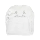 GOOD VIBES GOODSのGOOD VIBES 5th dimension angels Long Sleeve T-Shirt :back