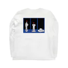 unpisのMELTING Long Sleeve T-Shirt :back