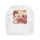 J. Jeffery Print Galleryのトワルドジュイ Toile de Jouy ロングスリーブTシャツの裏面