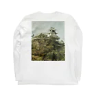 なんでもない場所のなんでもない田舎の風景「高知城」 Long Sleeve T-Shirt :back