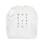 Makesterpiece. のIt doesn’t matter. ロングスリーブTシャツの裏面
