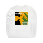 gree_laxのGREELAX コラボ　パキポキ Long Sleeve T-Shirt :back