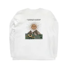 Cheeseart (Chi)のThe Sun Tシャツ Long Sleeve T-Shirt :back