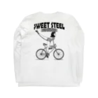 nidan-illustrationの"SWEET STEEL Cycles" #2 ロングスリーブTシャツの裏面