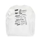 SWEET AS CHERRY PiEのMR.MUCH COMIC Long Sleeve T-Shirt :back