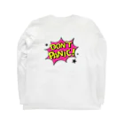 TONTONのDon’t Panic! ロングスリーブTシャツの裏面