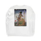 nidan-illustrationの"武者絵" Long Sleeve T-Shirt :back