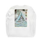 nidan-illustrationの"女雪宮・冬" #2 Long Sleeve T-Shirt :back