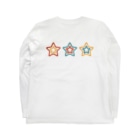 TarCoon☆GooDs - たぁくーんグッズの3sTar☆Coon-Tricolor  Long Sleeve T-Shirt :back