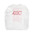 ADDICTのADDICT ロングスリーブTシャツの裏面