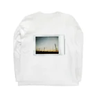 喫茶キュウ　別館のｷﾉｳﾉ空 Long Sleeve T-Shirt :back