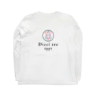 Dieci tre (ディエーチ トレ)のDieci tre　黒ロゴ Long Sleeve T-Shirt :back