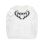 CAY.shioriの幸せ　絶好調 Long Sleeve T-Shirt :back