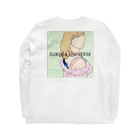 森田GMのSUKIMA UNIVERSE 背中 Long Sleeve T-Shirt :back