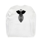 RMk→D (アールエムケード)の逆扇  Long Sleeve T-Shirt :back