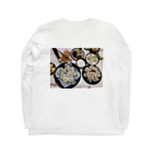 みつきのもうなんも食えねえTシャツ Long Sleeve T-Shirt :back