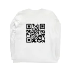 薄旅さなぎのQR ロングスリーブTシャツの裏面