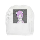 精神ふあんての特技:責任転嫁　 Long Sleeve T-Shirt :back