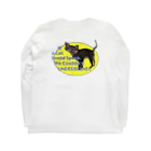 無重力の猫と喋らなくても仲良し Long Sleeve T-Shirt :back