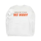 HOT BUNNY のhamburger shoppe Long Sleeve T-Shirt :back