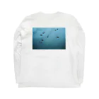 ohmyの池に浮く鴨 Long Sleeve T-Shirt :back