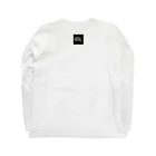 mmm212のNISTA square box logo Long Sleeve T-Shirt :back