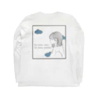HARAPEKOのがーるT（バックプリント） Long Sleeve T-Shirt :back