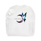 Blue__xxxのBlueButterfly ロングスリーブTシャツの裏面