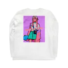 美好よしみのPastel Skater Long Sleeve T-Shirt :back