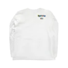 ストリートファッションはEighTwOne-821-(えいとぅーわん はちにーいち)のボックスLOGO Long Sleeve T-Shirt :back