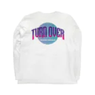trackmakerの地球turnover-chill- ロングスリーブTシャツの裏面