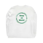 STONEsのkeep on movin' Tシャツ&ロングTシャツ ロングスリーブTシャツの裏面