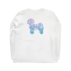 AtelierBoopの花-sun 2 ピジョンフリーゼ Long Sleeve T-Shirt :back