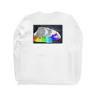 コンポタのtropical rainbow Long Sleeve T-Shirt :back