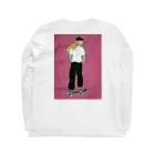 Playful GarageのSkate Girl  Long Sleeve T-Shirt :back