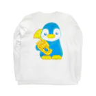 Happy Penguin 🐧のバリトン ロングスリーブTシャツの裏面