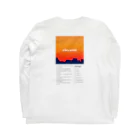 Neguseのa fiery sunset ロングスリーブTシャツの裏面