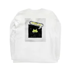 Mulanのドッド絵のスリスリくん Long Sleeve T-Shirt :back