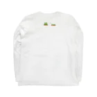 itsumokotsumoの元祖KUSA wo KARIMASU Long Sleeve T-Shirt :back