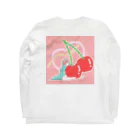 りなけらとぷすのdoki×2 さくらんぼちゃん Long Sleeve T-Shirt :back