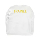 MUGENGEN (ムゲンゲン)のTRAINEE letter D_YW ロングスリーブTシャツの裏面