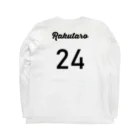SATYのプードルチーム　24番 Long Sleeve T-Shirt :back
