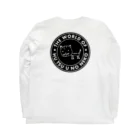 i lll_meのながいせかいのふつうのねこT/FU TSU U NO NEKO long sleeve  T-shirt Long Sleeve T-Shirt :back