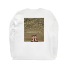 SHIHO NO WAのロゴ入り（海） Long Sleeve T-Shirt :back