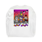 ねことおひるねのカラー【腕なし】はろうぃん Long Sleeve T-Shirt :back