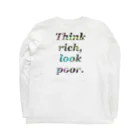 774／nanashiの考えは豊かに Long Sleeve T-Shirt :back