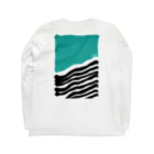 waccaのTurquoise Long Sleeve T-Shirt :back