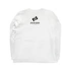 UROKODO Official Web Shopの黒ロゴ-長袖BASIC Tシャツ Long Sleeve T-Shirt :back